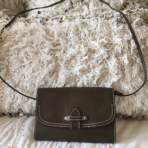 Frye leather crossbody handbag